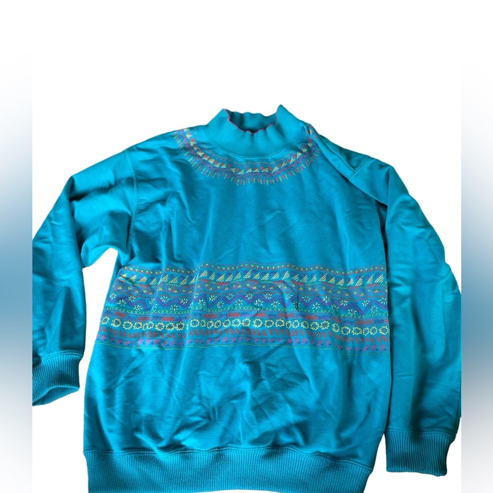 🌈BELVEDERE VTG TURTLENECK SWEATER